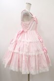 画像3: Angelic Pretty / 肩リボンジャンパースカート Free ピンク H-25-12-05-1022-AP-OP-NS-ZH (3)