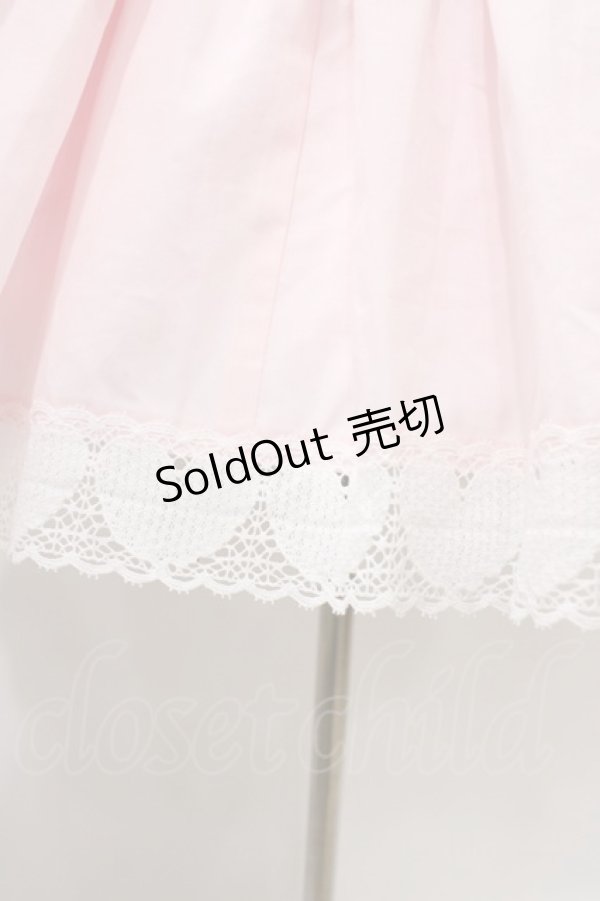 画像5: Angelic Pretty / 肩リボンジャンパースカート Free ピンク H-25-12-05-1022-AP-OP-NS-ZH (5)