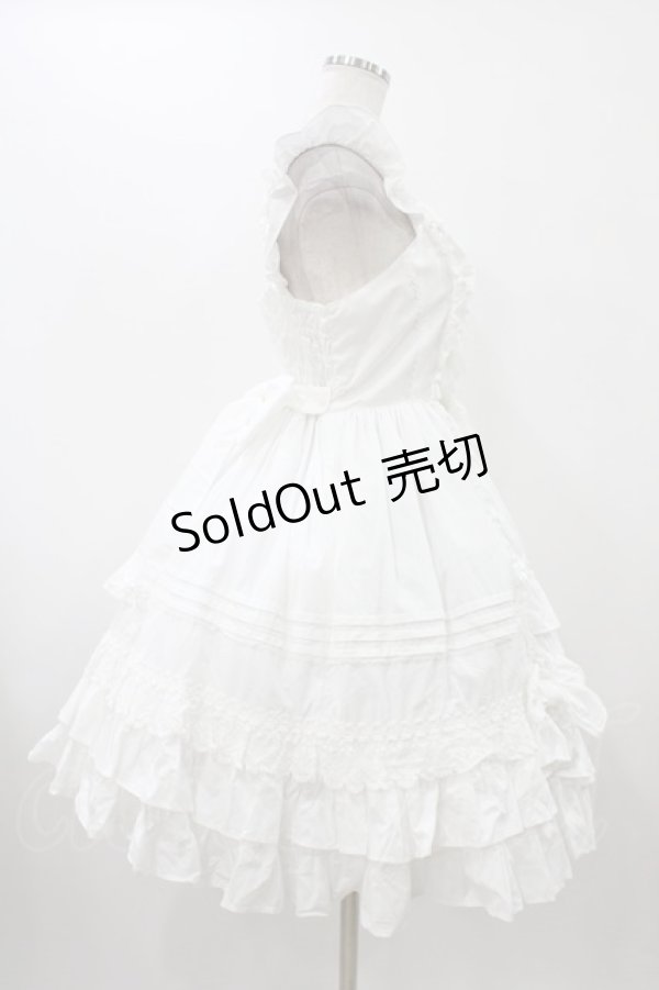 画像3: Angelic Pretty / Sweetフリルジャンパースカート Free ホワイト H-25-12-05-1023-AP-OP-NS-ZH (3)