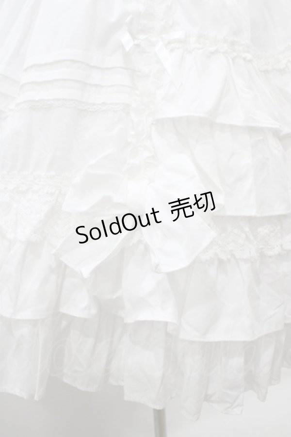 画像5: Angelic Pretty / Sweetフリルジャンパースカート Free ホワイト H-25-12-05-1023-AP-OP-NS-ZH (5)