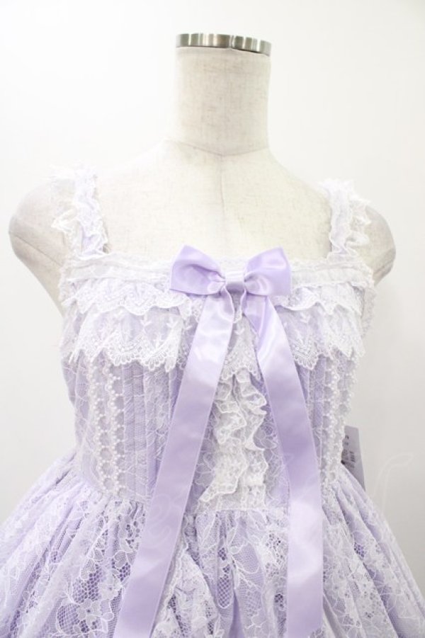 画像4: Angelic Pretty / Petit Gardenジャンパースカート Free ラベンダー H-25-12-05-1025-AP-OP-NS-ZH (4)