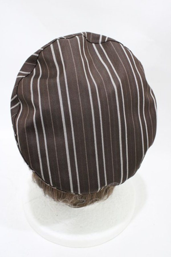 画像2: Amavel / Secret Royal Bearベレー帽  ブラウン H-25-12-05-1004-CA-AC-NS-ZH (2)