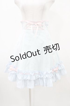 画像: Angelic Pretty / リボンデコレーションスカート Free サックス H-25-12-05-1028-AP-SK-NS-ZH