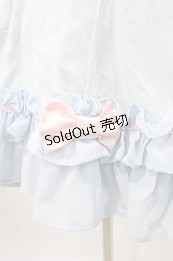 画像4: Angelic Pretty / リボンデコレーションスカート Free サックス H-25-12-05-1028-AP-SK-NS-ZH (4)