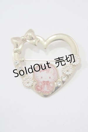 画像: m petit by misako / AMキティブローチ  レッド H-25-12-05-061-LO-AC-NS-ZH