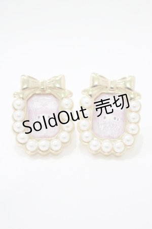 画像: m petit by misako / AM*マイメロイヤリング  ピンク H-25-12-05-068-LO-AC-NS-ZH