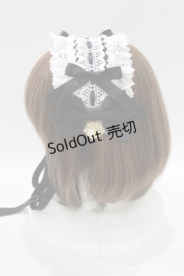 画像2: BABY,THE STARS SHINE BRIGHT / スピンドールヘッドドレス  ブラック H-25-12-05-077-BA-AC-NS-ZH (2)