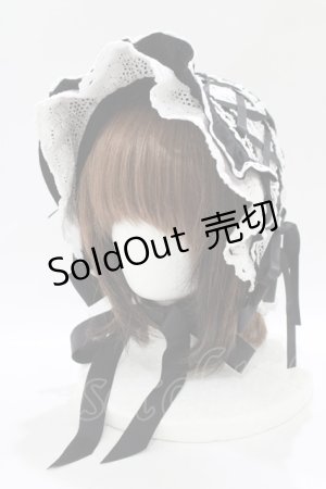 画像: BABY,THE STARS SHINE BRIGHT / スピンドールボンネット  ブラック H-25-12-05-079-BA-AC-NS-ZH