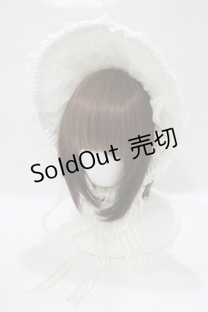 画像: BABY,THE STARS SHINE BRIGHT / ミカエルの祝福ドールボンネット  オフ白 H-25-12-05-081-BA-AC-NS-ZH