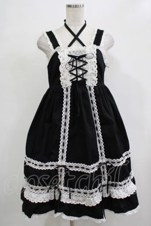 画像: BABY,THE STARS SHINE BRIGHT / ベビードールジャンパースカート Free ブラック H-25-12-05-012-BA-OP-NS-ZH