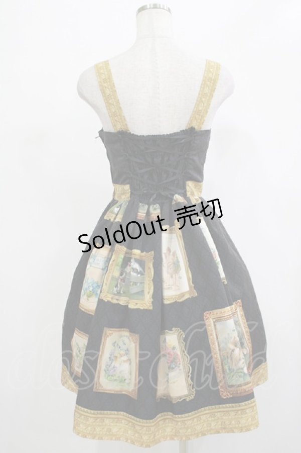 画像3: Innocent World / フランスの額縁ジャンパースカート M/93cm ブラック H-25-12-05-013-IW-OP-NS-ZH (3)