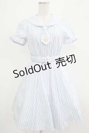 画像: Innocent World / セーラーカラーワンピース M ピンク H-25-12-05-014-IW-OP-NS-ZH