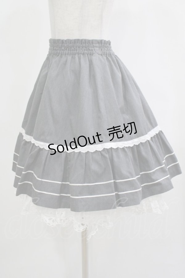 画像2: Heart E / フレアスカート Free グレー H-25-12-05-015-LO-SK-NS-ZH (2)