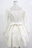 画像3: LIZ LISA / ウエストリボン刺繍ワンピース Free ホワイト H-25-12-05-017-LO-OP-NS-ZH (3)