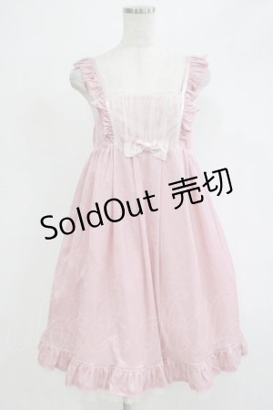 画像: Emily Temple cute / チュール切替ノースリーブワンピース  ピンク H-25-12-06-003-ET-OP-KB-ZH