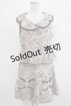 画像: Leur Getter / 花柄ジャガードセットアップ M  H-25-12-06-030-LU-OP-KB-ZH