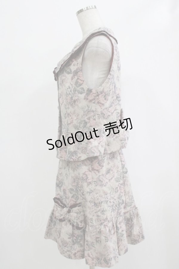 画像2: Leur Getter / 花柄ジャガードセットアップ M  H-25-12-06-030-LU-OP-KB-ZH (2)