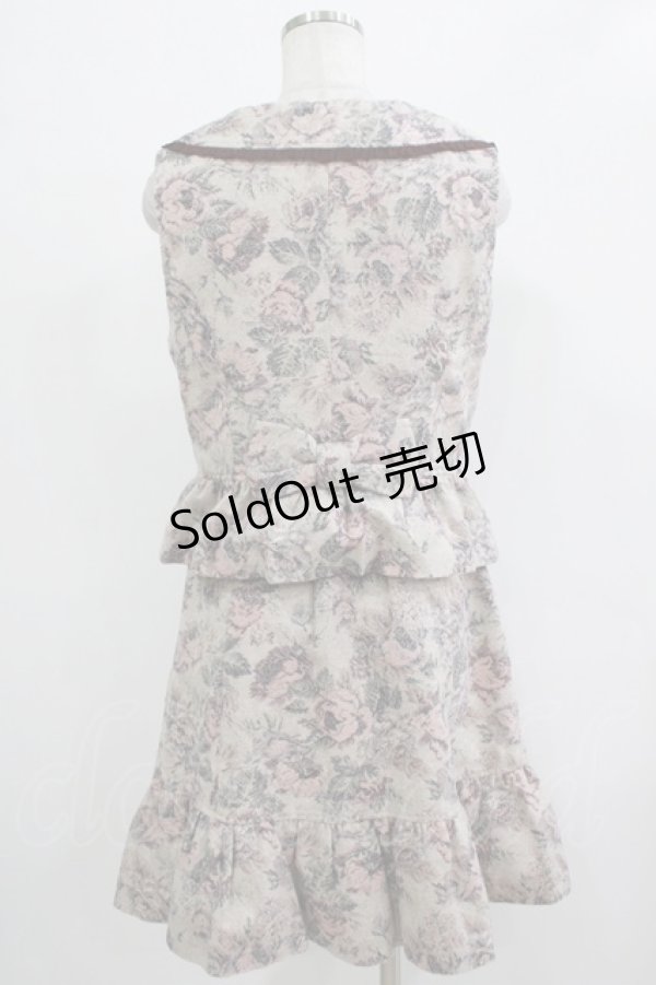 画像3: Leur Getter / 花柄ジャガードセットアップ M  H-25-12-06-030-LU-OP-KB-ZH (3)