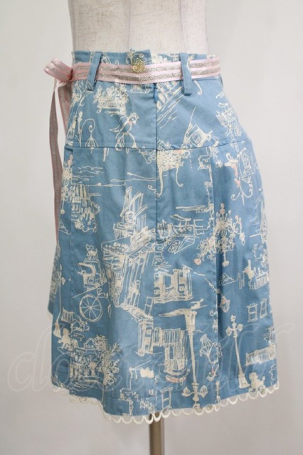 画像2: 【SALE】Emily Temple cute / フレンチアベニュースカート  サックス H-25-12-06-031-ET-SK-KB-ZT118 (2)