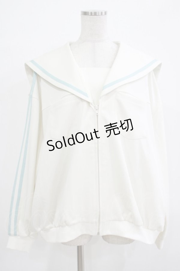 画像1: Candy Stripper / SAILOR JERSEY BLOUSON  オフ H-25-12-06-039-PU-JA-KB-ZH (1)