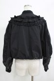 画像3: Jane Marple / Front frill padding jacket ジャケット  ブラック H-25-12-06-042-JM-JA-KB-ZH (3)