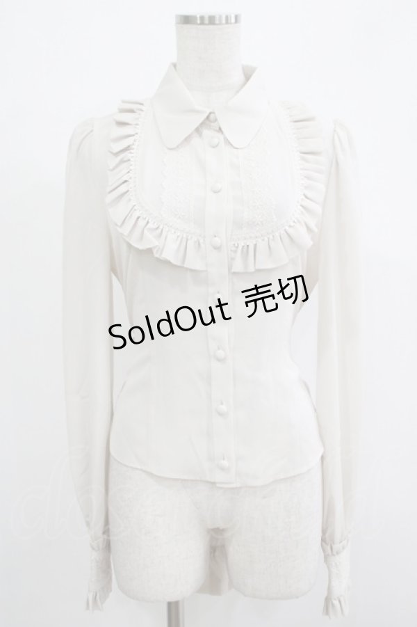 画像1: abilletage / シャーロットブラウス  アイボリー H-25-12-06-048-GO-BL-KB-ZH (1)