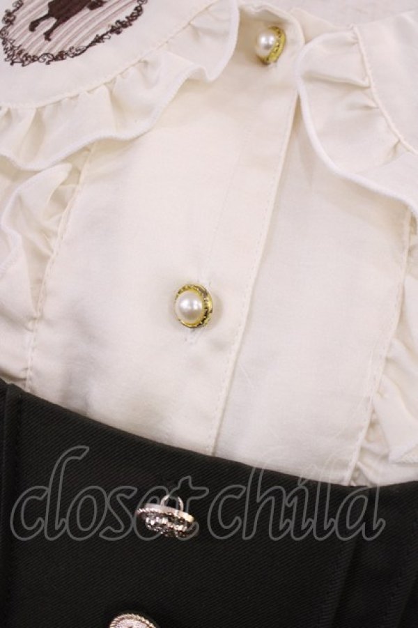 画像3: Amavel / 赤ずきんモチーフプリント入り チェック柄切替ジャンパースカート Free グリーン H-25-12-06-1014-CA-OP-NS-ZH (3)