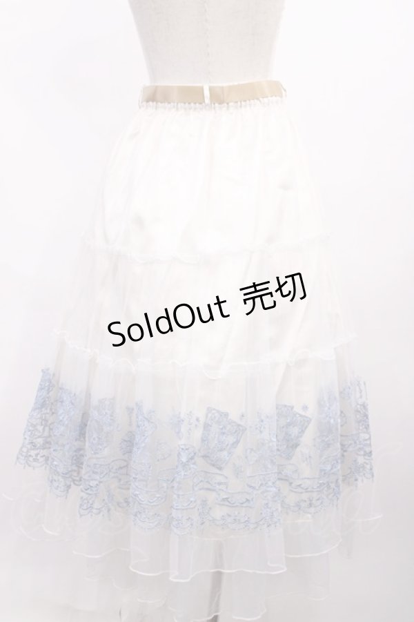 画像2: axes femme / カードキャプターさくら／スカート Free クリアカード × 夢の鍵・杖(シロ) H-25-12-06-1017-AX-SK-NS-ZH (2)