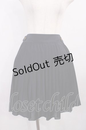 画像: Franche Lippee / 肉球プリーツスカート S ネイビー H-25-12-06-1020-LO-SK-NS-ZH