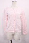 画像1: Nile Perch / ディズニーコラボカーディガン Free ピンク H-25-12-06-1035-LO-TS-NS-ZH (1)