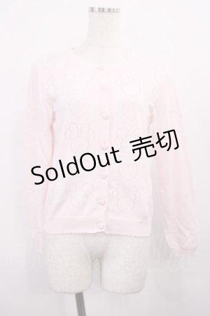 画像: Nile Perch / ディズニーコラボカーディガン Free ピンク H-25-12-06-1035-LO-TS-NS-ZH