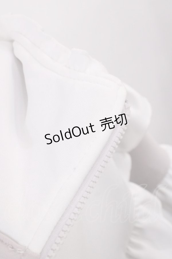 画像3: NOEMIE / ヨークフリルうさ耳ジャージパーカー M ピンク H-25-12-06-1037-LO-TO-NS-ZH (3)