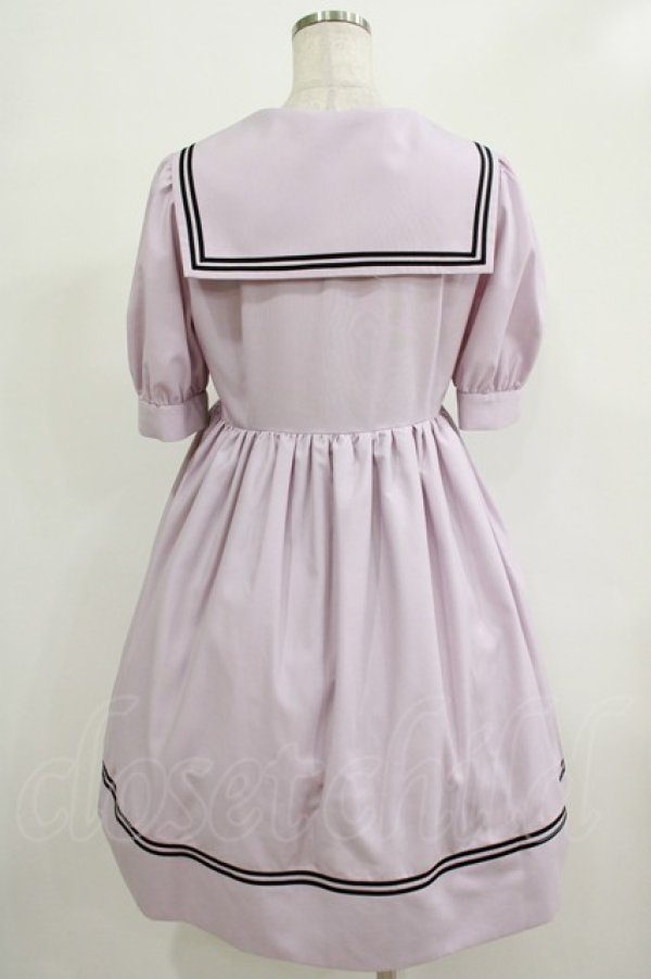 画像3: 【SALE】MILK / Sailor puffワンピース  ラベンダーピンク H-25-12-06-005-ML-OP-KB-ZH (3)