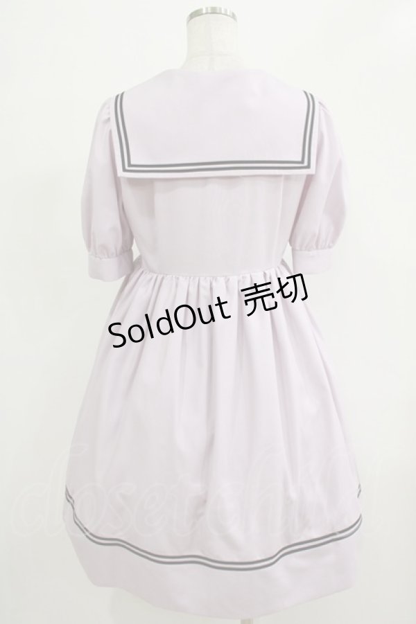 画像3: 【SALE】MILK / Sailor puffワンピース  ラベンダーピンク H-25-12-06-005-ML-OP-KB-ZH (3)