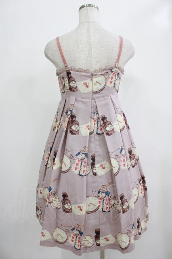 画像3: Emily Temple cute / ワンダーランドノースリーブワンピース  グレー H-25-12-06-006-ET-OP-KB-ZH (3)