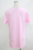 画像3: 【SALE】NOISE NOISE NOISE / プリントTシャツ L ピンク H-25-12-06-066-PU-TO-KB-ZT239 (3)