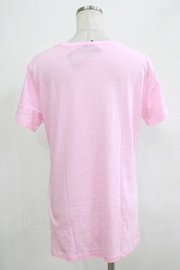 画像3: 【SALE】NOISE NOISE NOISE / プリントTシャツ L ピンク H-25-12-06-066-PU-TO-KB-ZT239 (3)