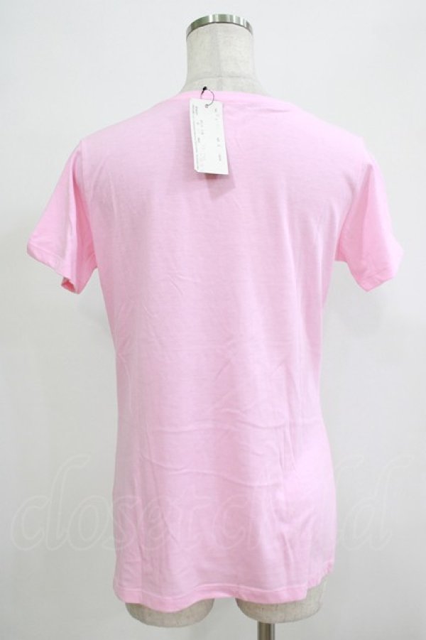 画像3: 【SALE】NOISE NOISE NOISE / プリントTシャツ L ピンク H-25-12-06-067-PU-TO-KB-ZT239 (3)
