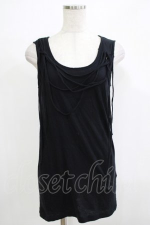 画像: BPN / ダメージカットタンク  ブラック H-25-12-06-069-GO-TO-KB-ZT1208H