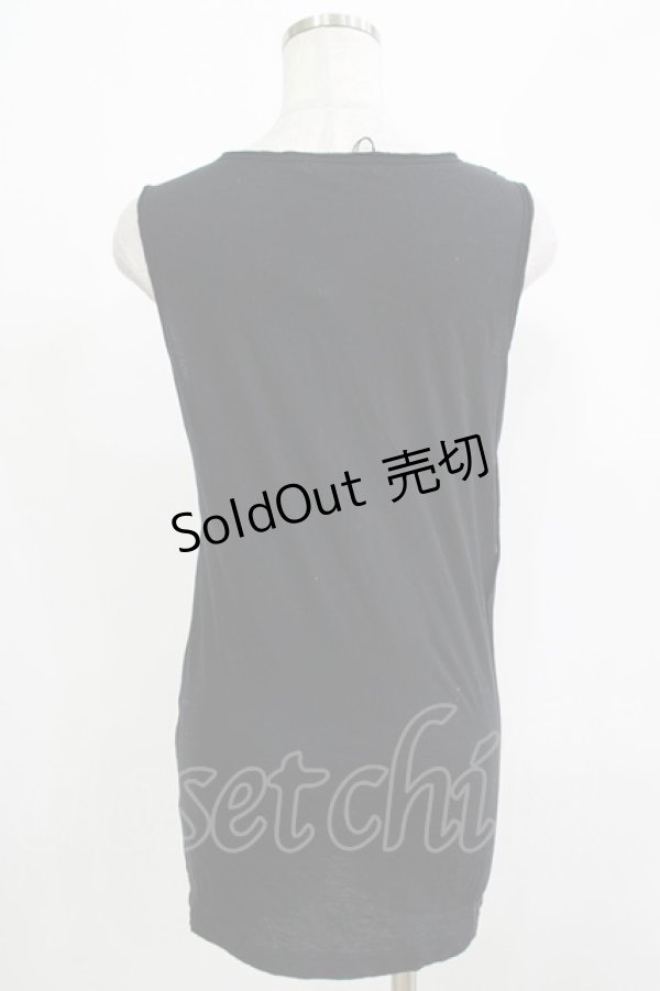 画像3: BPN / ダメージカットタンク  ブラック H-25-12-06-069-GO-TO-KB-ZT239 (3)