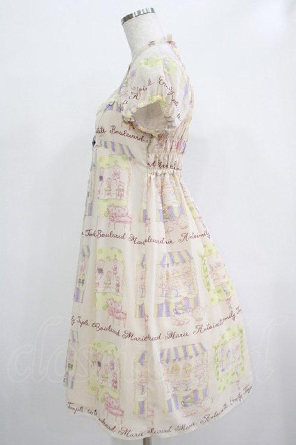 画像2: Emily Temple cute / マリーアントワネットマーケットワンピース  アイボリー H-25-12-06-007-ET-OP-KB-ZH (2)