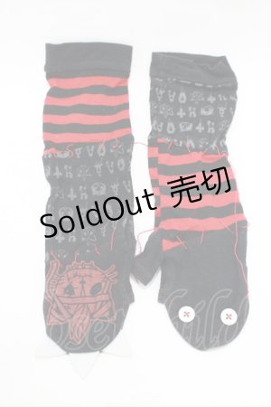 画像: HANGRY&ANGRY / グローブ  ブラック H-25-12-06-076-HN-ZA-KB-ZH