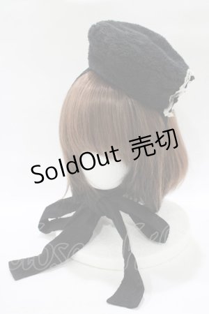 画像: GRAMM / ボアミニハット  ブラック H-25-12-06-077-HN-AC-KB-ZH