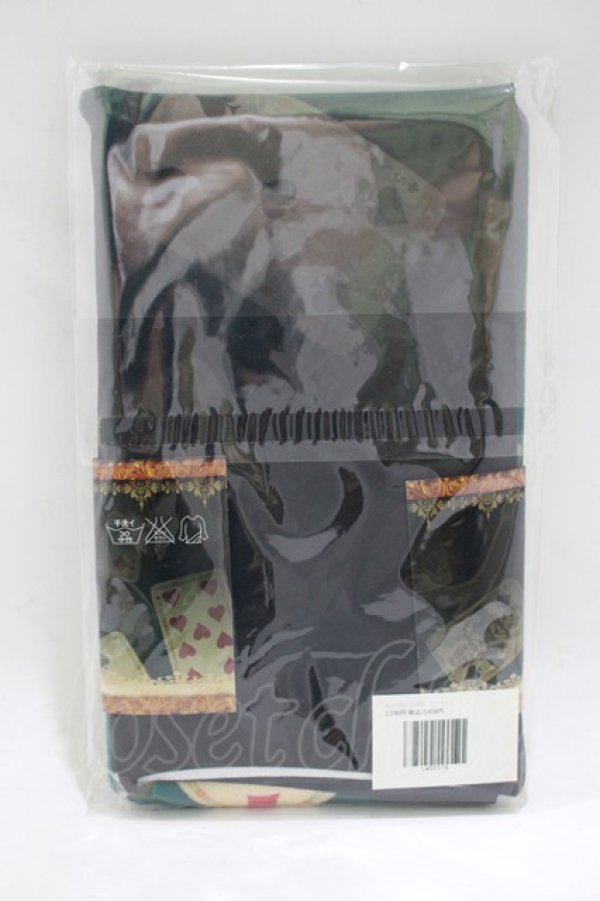 画像2: abilletage / PLAYING CARD Tights  ターコイズ H-25-12-06-078-GO-ZA-KB-ZH (2)