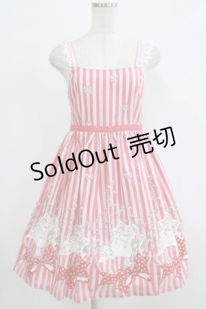 画像: Emily Temple cute / Cookie popウエストリボンワンピース M ピンク H-25-12-06-013-ET-OP-KB-ZH