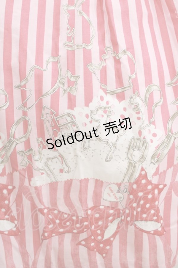 画像4: Emily Temple cute / Cookie popウエストリボンワンピース M ピンク H-25-12-06-013-ET-OP-KB-ZH (4)