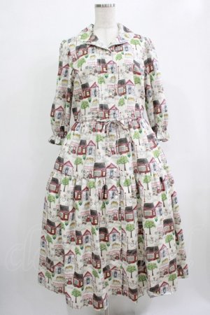 画像: Melody BasKet / Melody streetワンピース L レッド H-25-12-07-001-LO-OP-KB-ZH