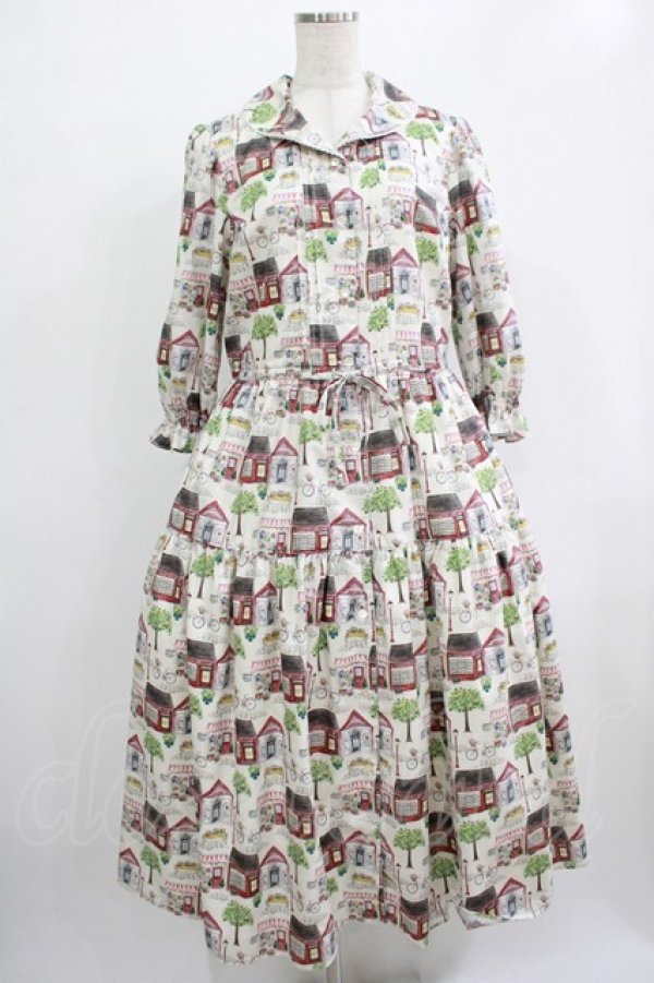 画像1: Melody BasKet / Melody streetワンピース L レッド H-25-12-07-001-LO-OP-KB-ZH (1)