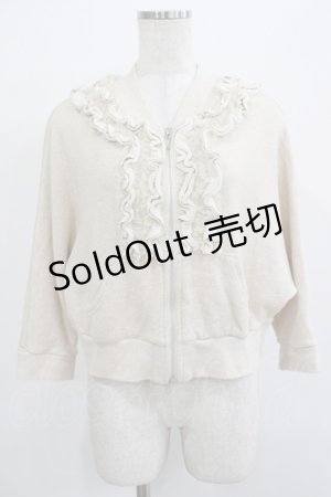 画像: Emily Temple cute / ドルマンZIPカーデ  ゴールドベージュ H-25-12-07-029-ET-TO-KB-ZH