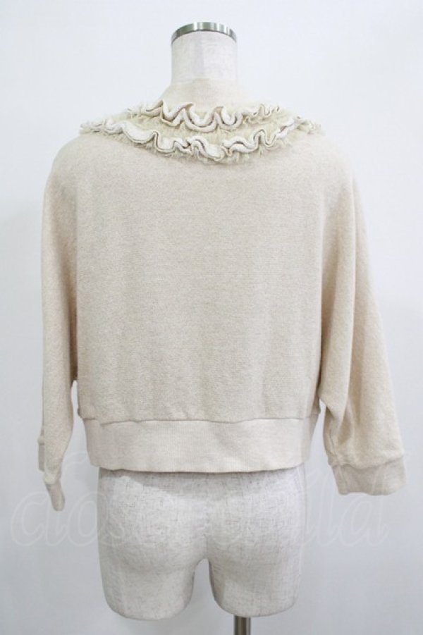 画像3: Emily Temple cute / ドルマンZIPカーデ  ゴールドベージュ H-25-12-07-029-ET-TO-KB-ZH (3)